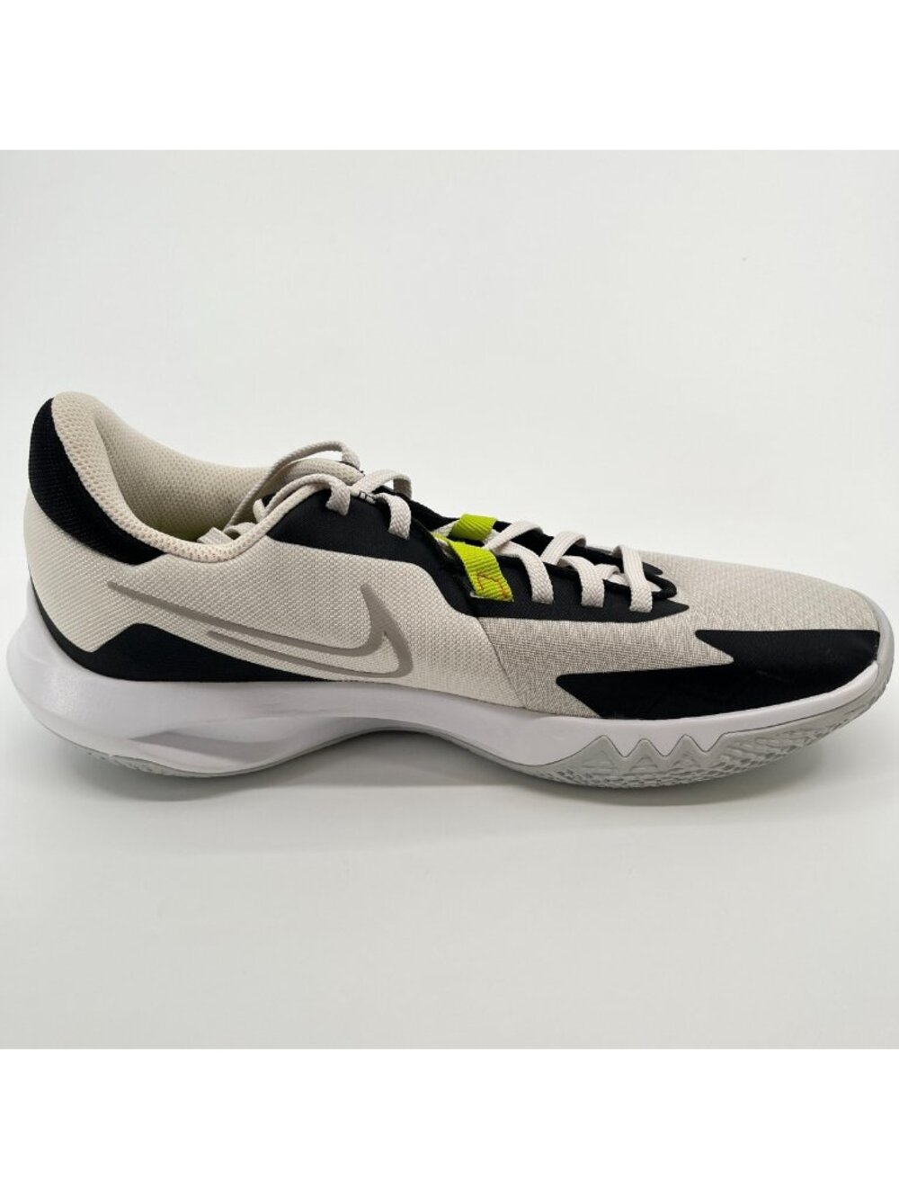 Nike Precision 6 Mens Size 8 Phantom Light Iron Black Basketball Shoes Sneakers